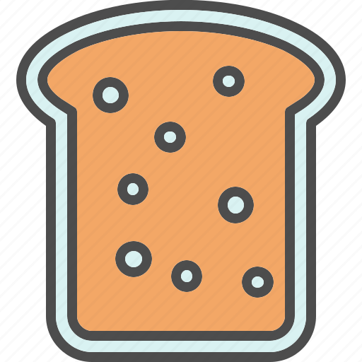 Bread, breakfast, fastfood, food, piece, fast icon - Download on Iconfinder