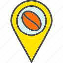 geolocation, map, pin, location, gps, marker