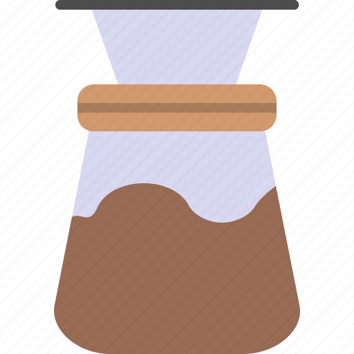 Barista, chemex, coffee, maker, filter icon - Download on Iconfinder