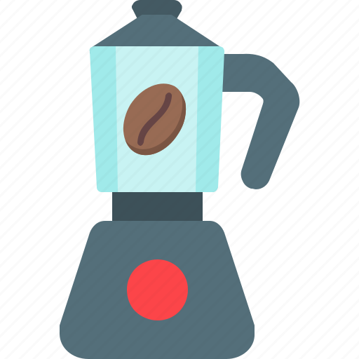 Barista, coffee, pot, espresso, italian, maker icon - Download on Iconfinder
