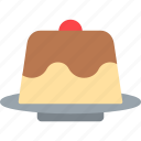 chocolate, lava, cake, dessert, pastry