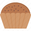 cupcake, cake, dessert, muffin, sweet