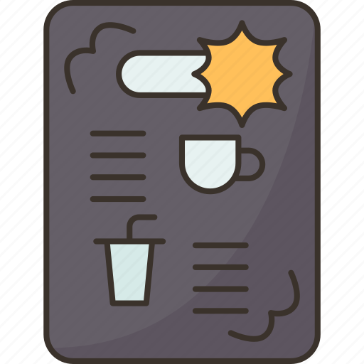 Coffee, menu, cafe, beverage, drinks icon - Download on Iconfinder