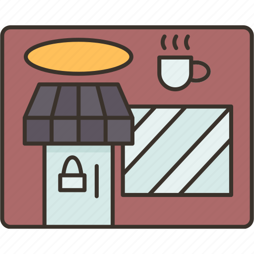 Coffee, shop, building, cafe, exterior icon - Download on Iconfinder