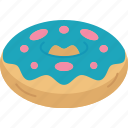 donut, dessert, pastry, sweet, treat