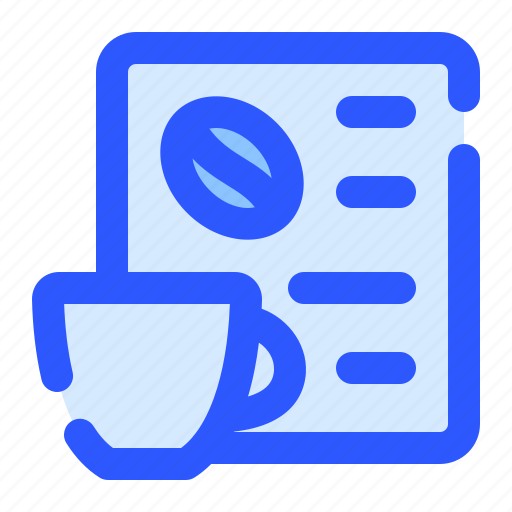 Coffee, menu, list, options, choices, offerings icon - Download on Iconfinder