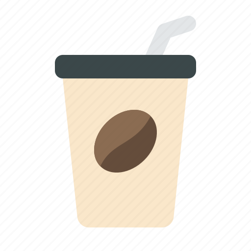 Iced, coffee, beverage, cold, chilled, summer icon - Download on Iconfinder