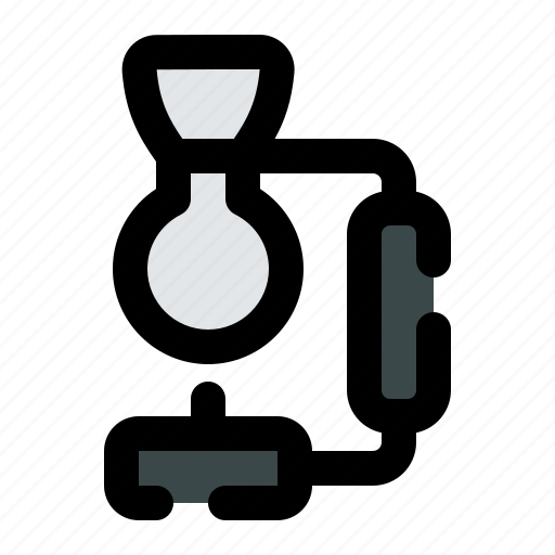 Syphon, brewing, coffee, vacuum, device icon - Download on Iconfinder