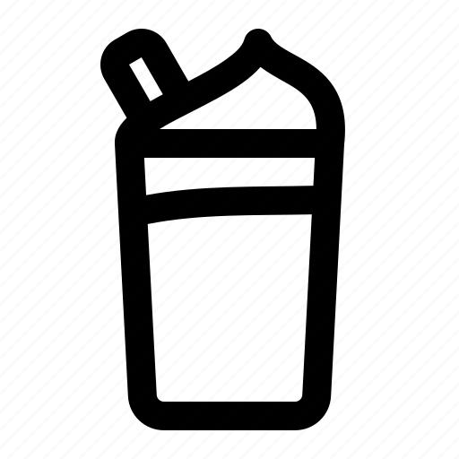 Frappe, beverage, blended, cold, ice icon - Download on Iconfinder