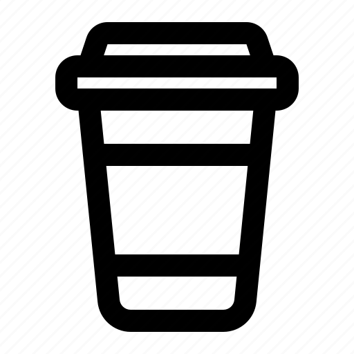 Paper, cup, disposable, to, go, beverage, container icon - Download on Iconfinder