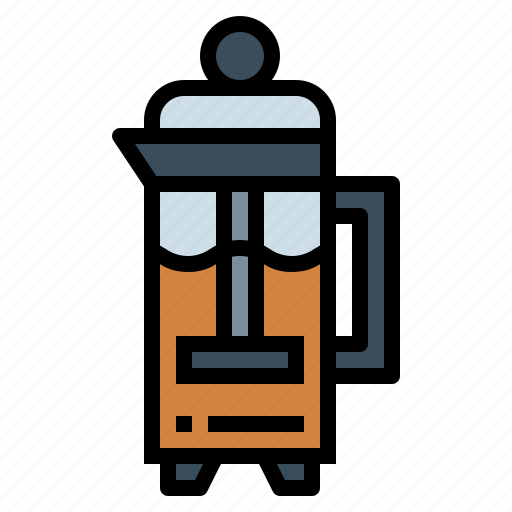Coffee, french, kitchenware, plunger, press icon - Download on Iconfinder