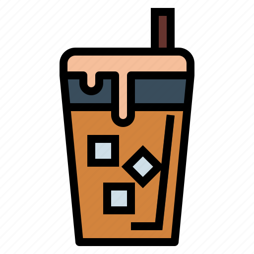 Coffee, cold, ice icon - Download on Iconfinder