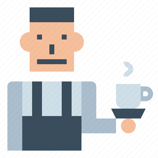 Barista, coffee, job, server, shop icon - Download on Iconfinder