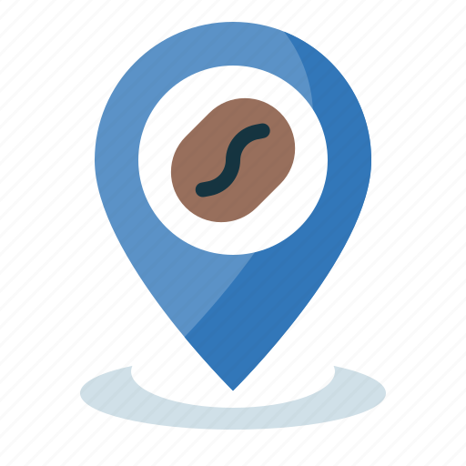 Cafe, coffee, location, point, shop icon - Download on Iconfinder