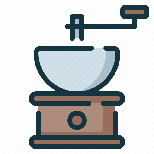 Bean, cafe, coffee, grinder icon - Download on Iconfinder