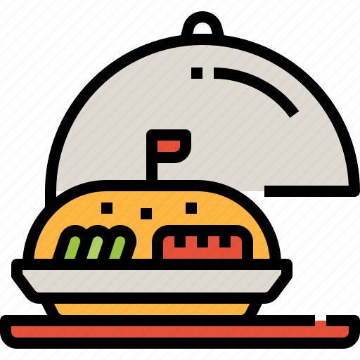 Breakfast, food, lunch, meal, plate, tray icon - Download on Iconfinder