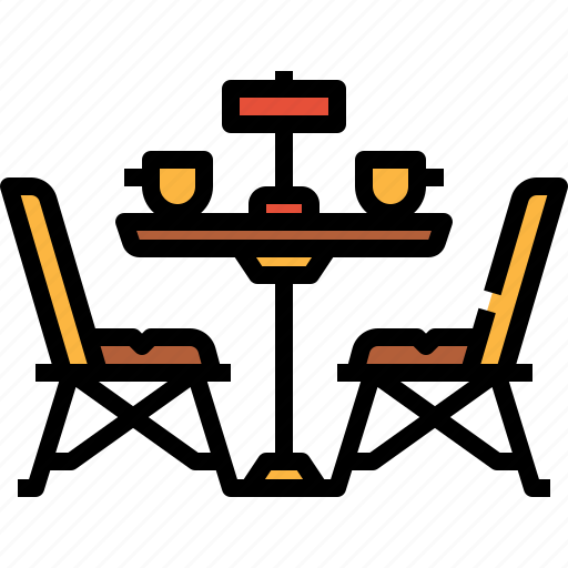 Chair, coffee, furniture, seat, shop, table icon - Download on Iconfinder