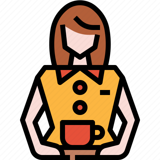 Avatar, barista, coffee, user, waitress icon - Download on Iconfinder