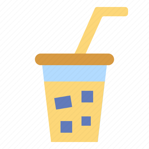 Away, coffee, cold, drink, iced, restaurant, take icon - Download on Iconfinder