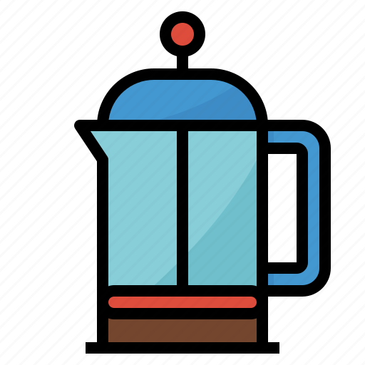Coffee, drink, french, press, tea icon - Download on Iconfinder