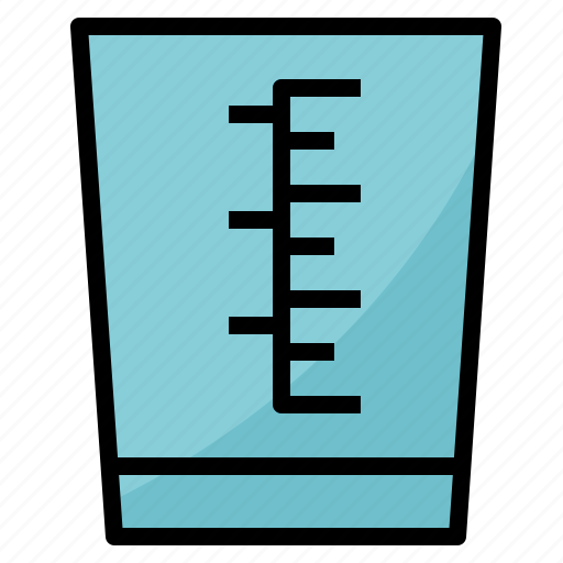 Cook, cooking, glass, measuring, shot icon - Download on Iconfinder