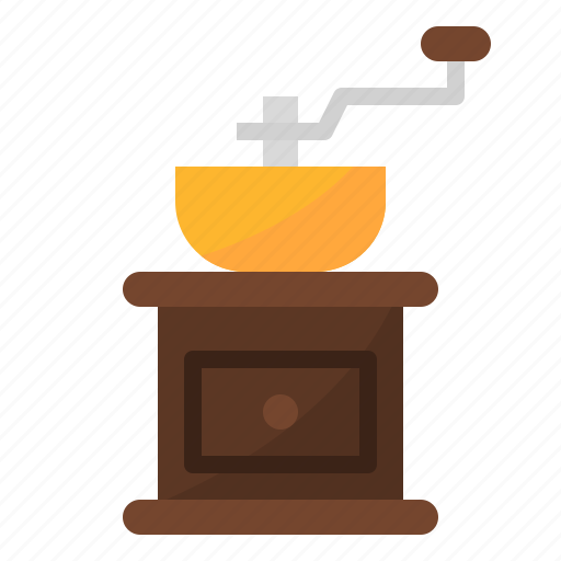 Cafe, coffee, grinder, manual icon - Download on Iconfinder