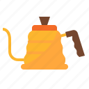 cafe, coffee, drip, kettle