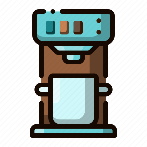Dispenser, machine, iced tea, coffee, brewer icon - Download on Iconfinder
