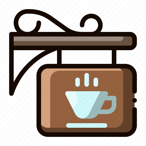 Sign, barista, coffee shop, coffee, cafe icon - Download on Iconfinder