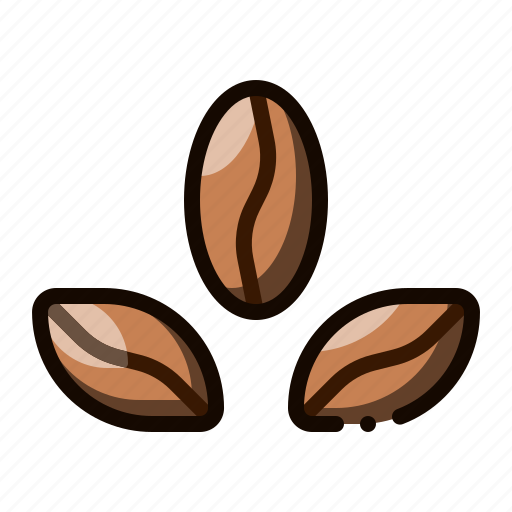 Bean, caffeine, beans, coffee, cafe icon - Download on Iconfinder