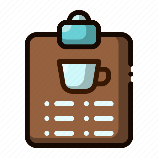 Menu, drink, coffee shop, coffee, beverage icon - Download on Iconfinder