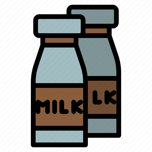 Coffeeshop, milk, bottle, beverage, grink icon - Download on Iconfinder