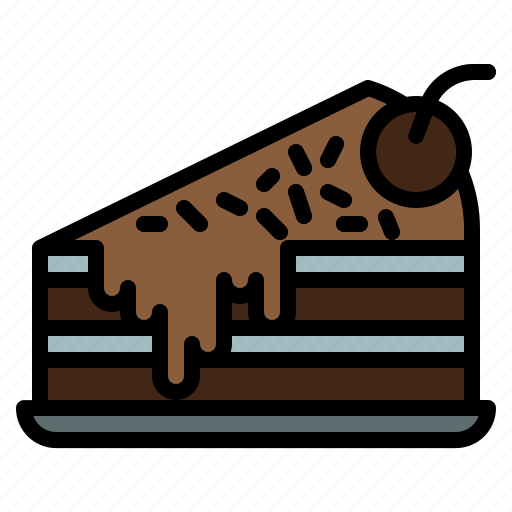 Coffeeshop, slice, cake, dessert, food, sweet icon - Download on Iconfinder