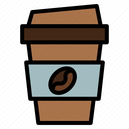 Coffeeshop, takeaway, coffee, hot, away, drink, cup icon - Download on Iconfinder