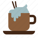 coffeeshop, cappuccino, coffee, cup, drink, caffeine