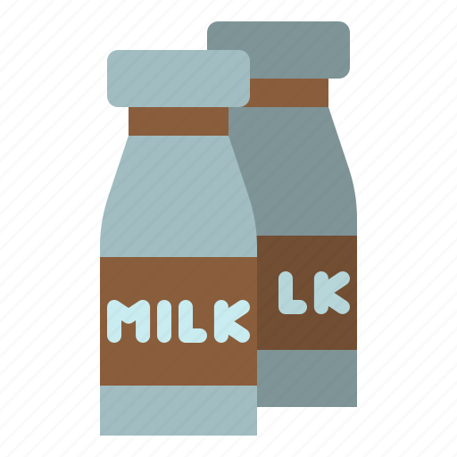 Coffeeshop, milk, bottle, beverage, grink icon - Download on Iconfinder