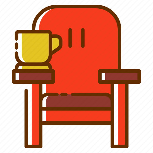 Cafe, chair, coffee, cough, drink, relax, seat icon - Download on Iconfinder