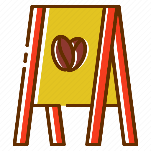 Board, coffee, coffee shop, sign, store icon - Download on Iconfinder