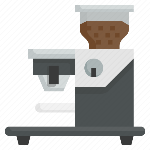 Coffee, grinder, machine, tools, espresso icon - Download on Iconfinder