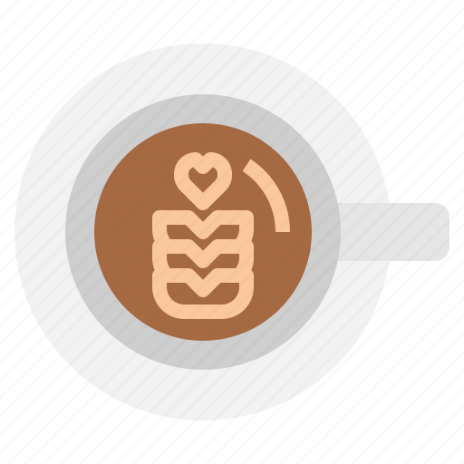 Latte, art, coffee, machine, tools, espresso icon - Download on Iconfinder