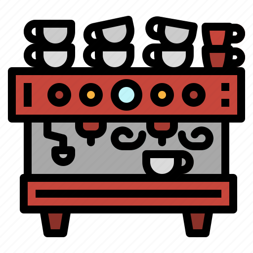 Coffee, espresso, maker, mechine, shop icon - Download on Iconfinder