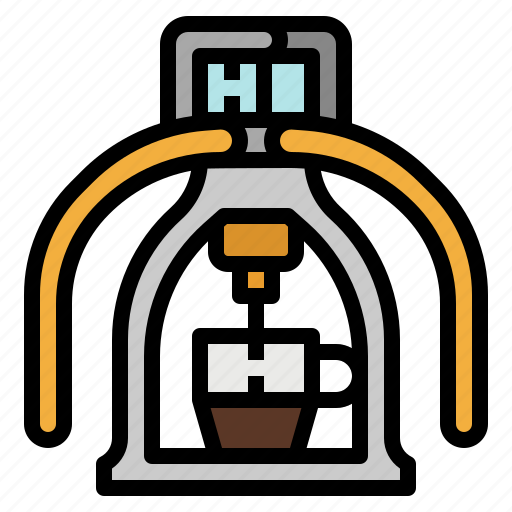Coffee, cup, maker, mechine, roxpresso icon - Download on Iconfinder