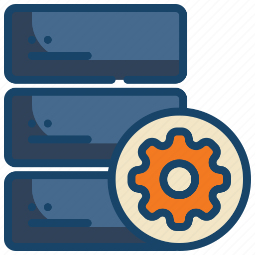 Database, storage, system, cloud, setting, cog, gear icon - Download on Iconfinder