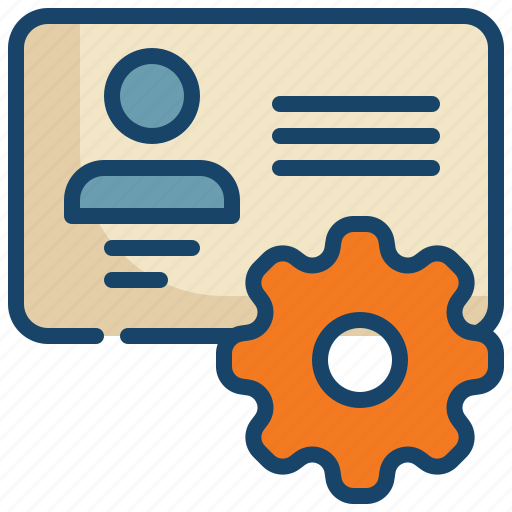 Organization, people, information, setting, cog, gear, wheel icon - Download on Iconfinder