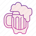 mug, drink, glass, bar, alcohol, beverage, cold, lager, pub