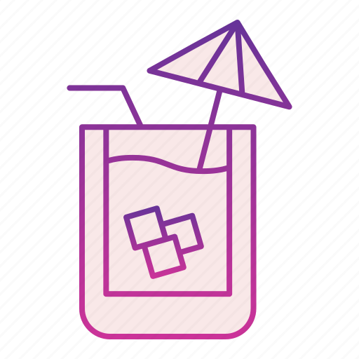 Umbrella, drink, cocktail, glass, juice, alcohol, bar icon - Download on Iconfinder