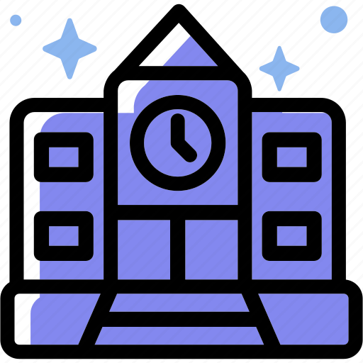School, education, university, building, college icon - Download on Iconfinder