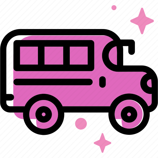 Bus, school, transport, vehicle, education, travel, learn icon - Download on Iconfinder