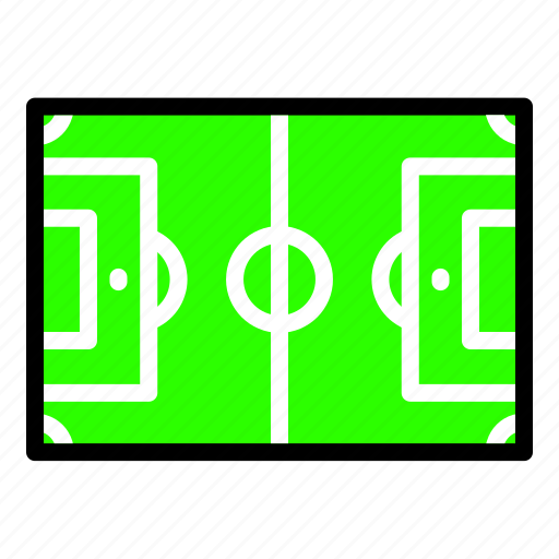 Field, football, soccer, stadium icon - Download on Iconfinder