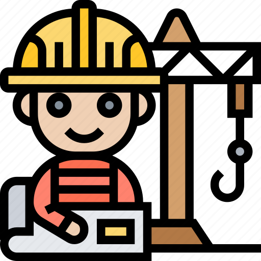 Construction, engineer, professional, contractor, architecture icon - Download on Iconfinder